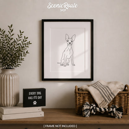 Miniature Pinscher Art Print