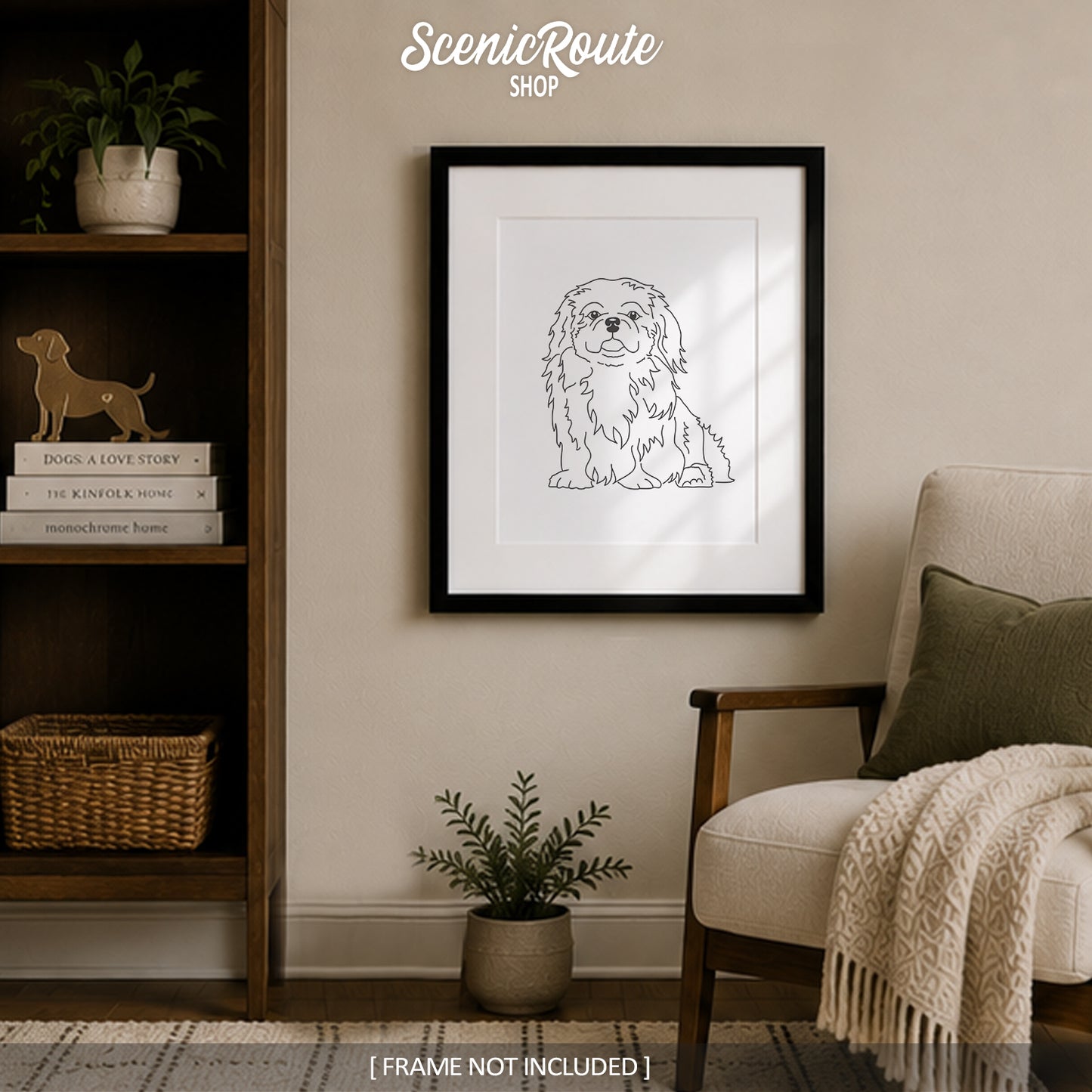 Pekingese Art Print