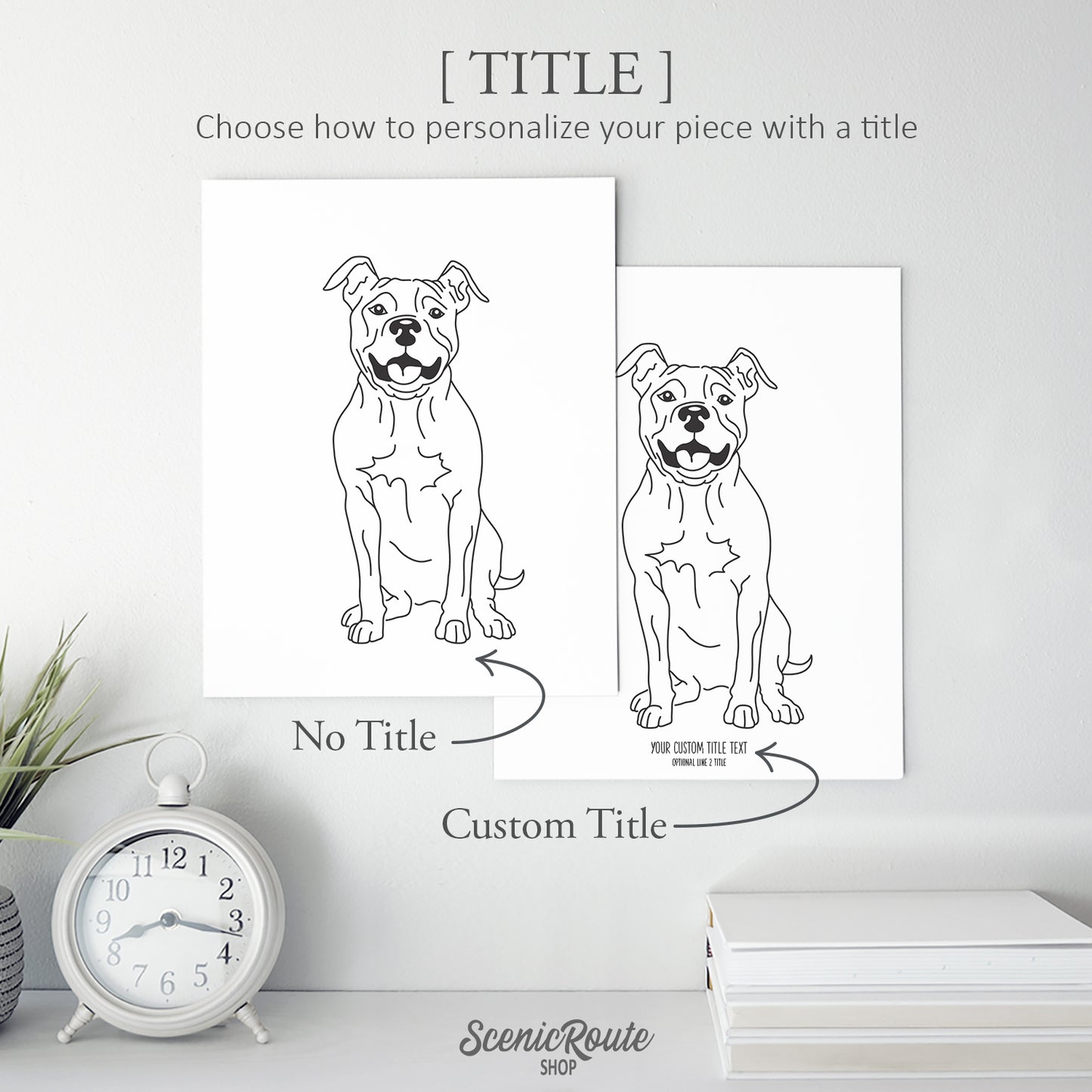 Pitbull Art Print