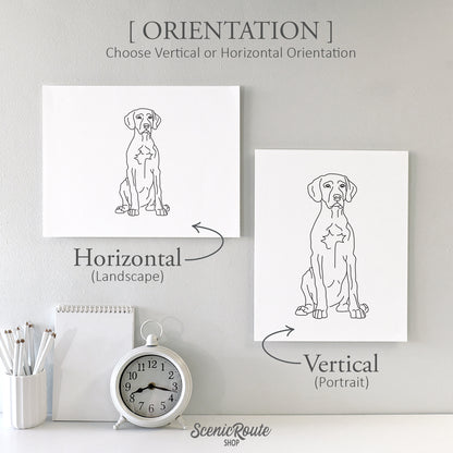 Pointer Art Print