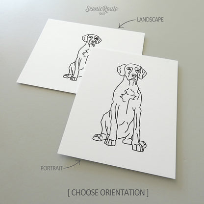 Pointer Art Print