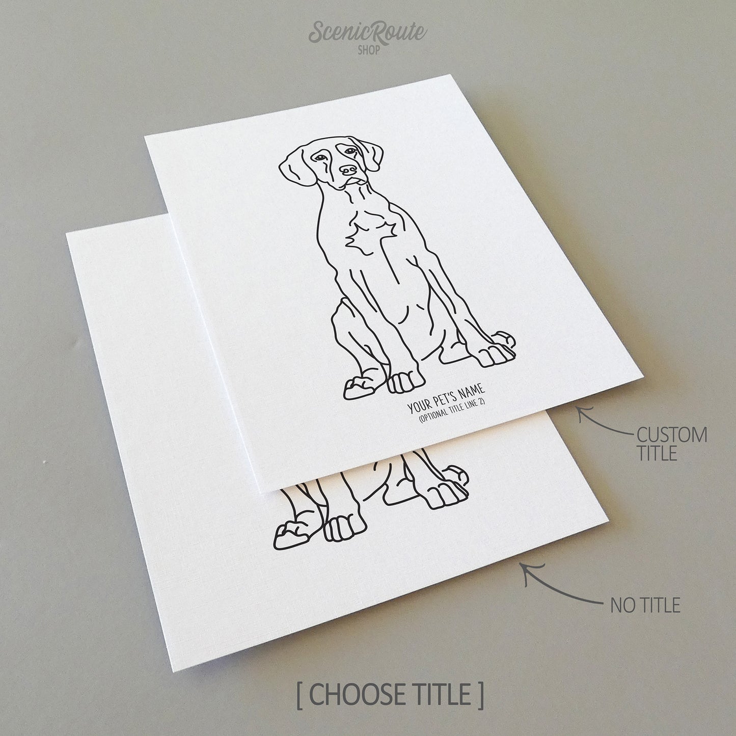 Pointer Art Print