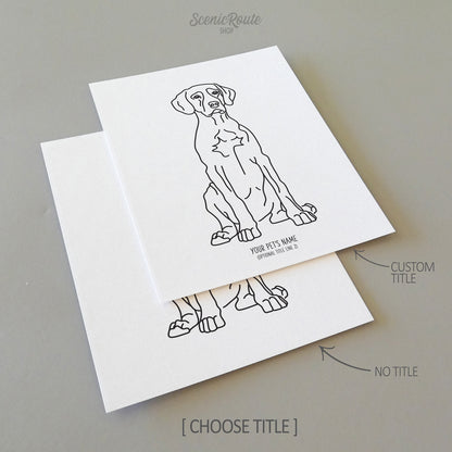 Pointer Art Print