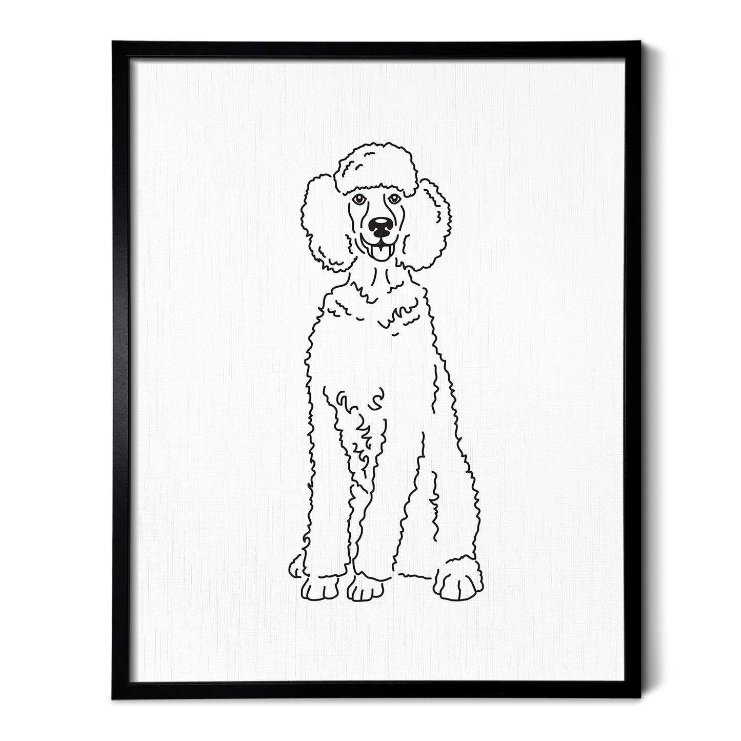 Poodle Art Print