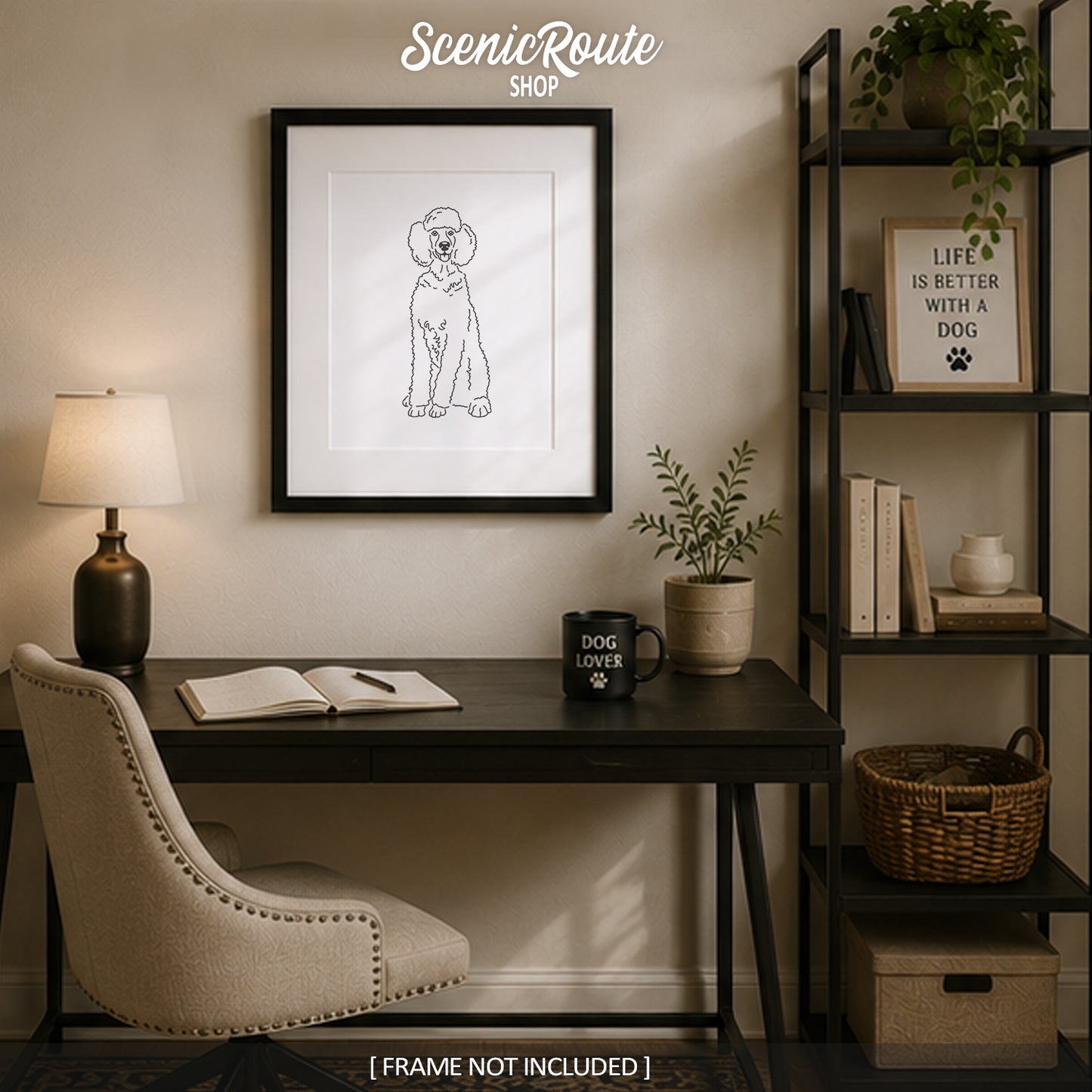 Poodle Art Print