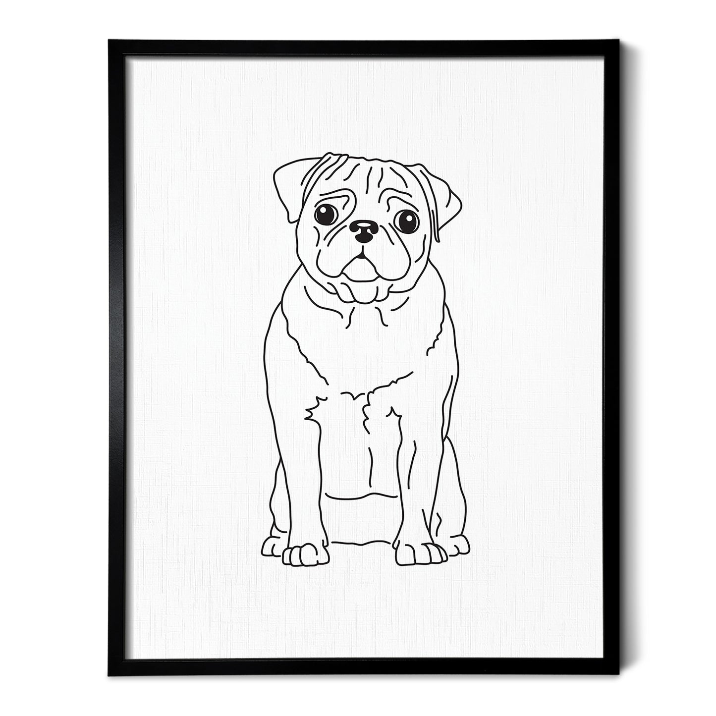 Pug Art Print