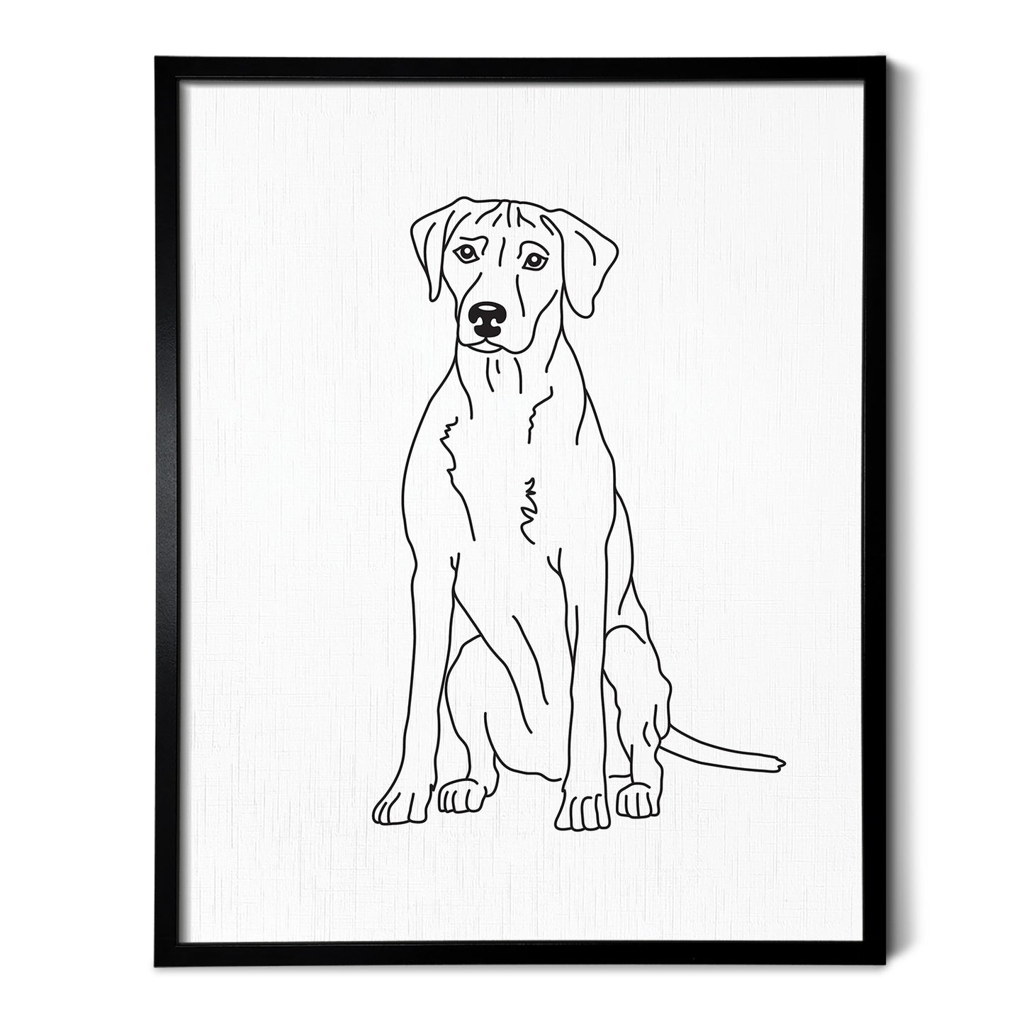Rhodesian Ridgeback Art Print