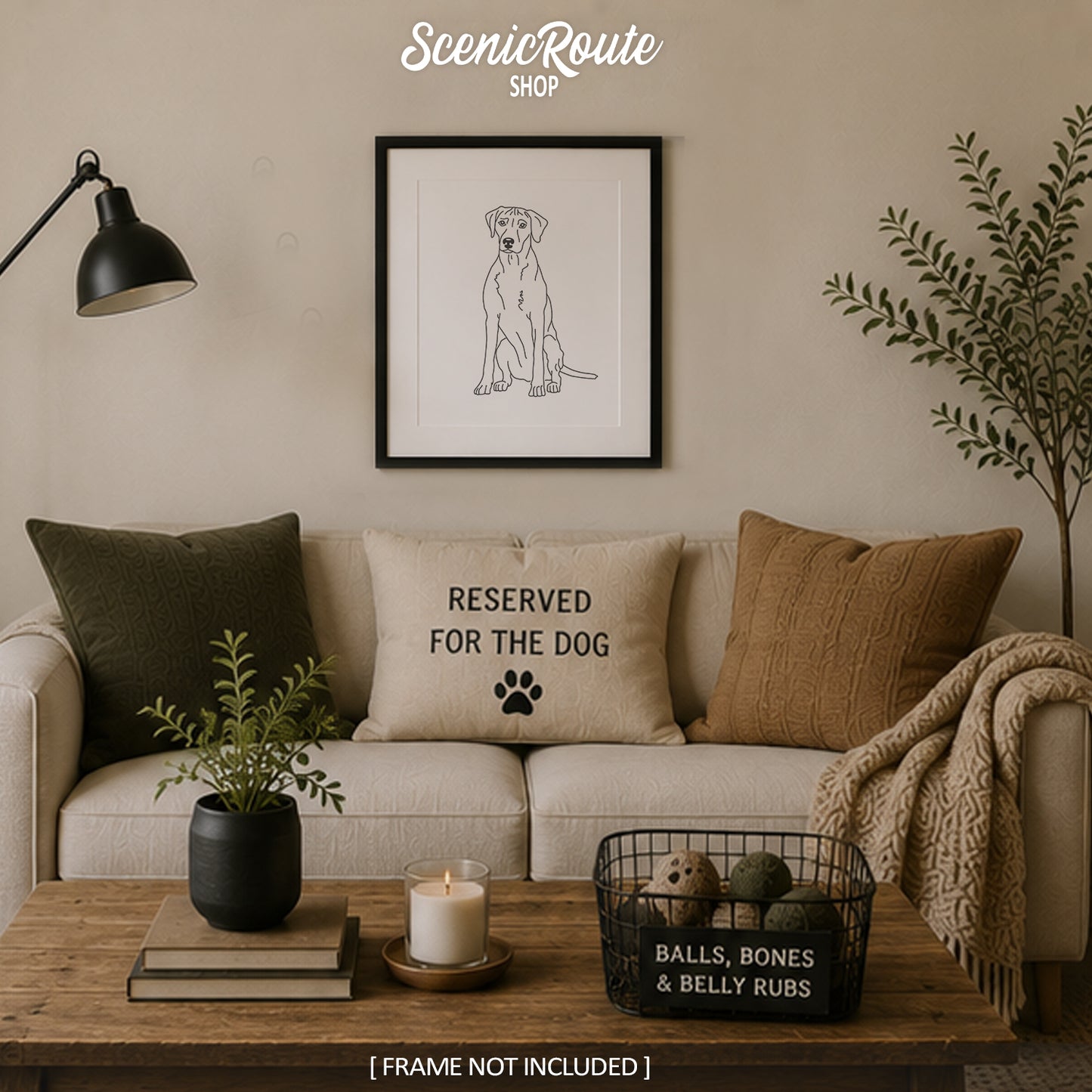 Rhodesian Ridgeback Art Print
