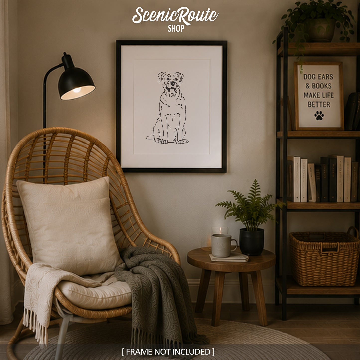 Rottweiler Art Print