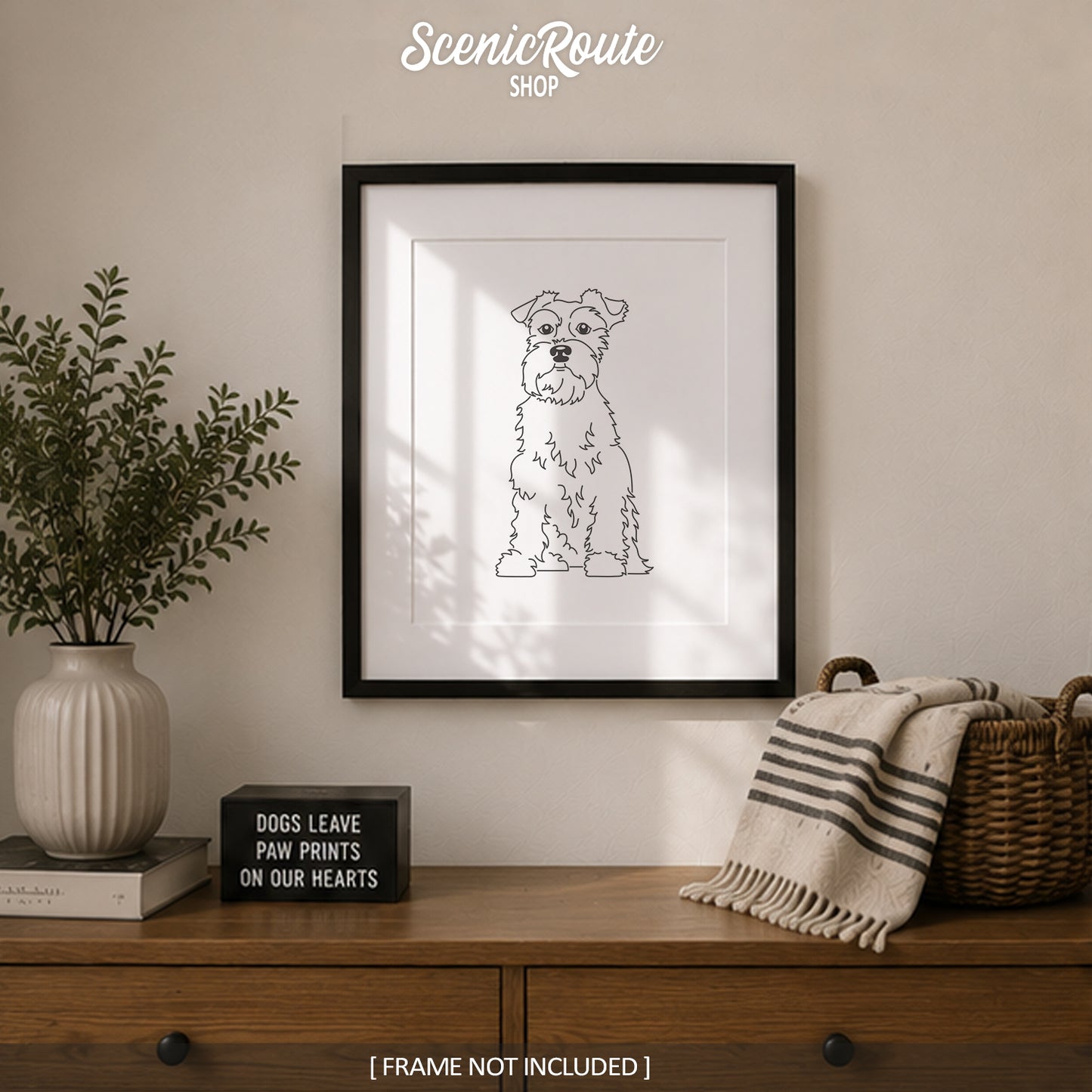 Schnauzer Art Print