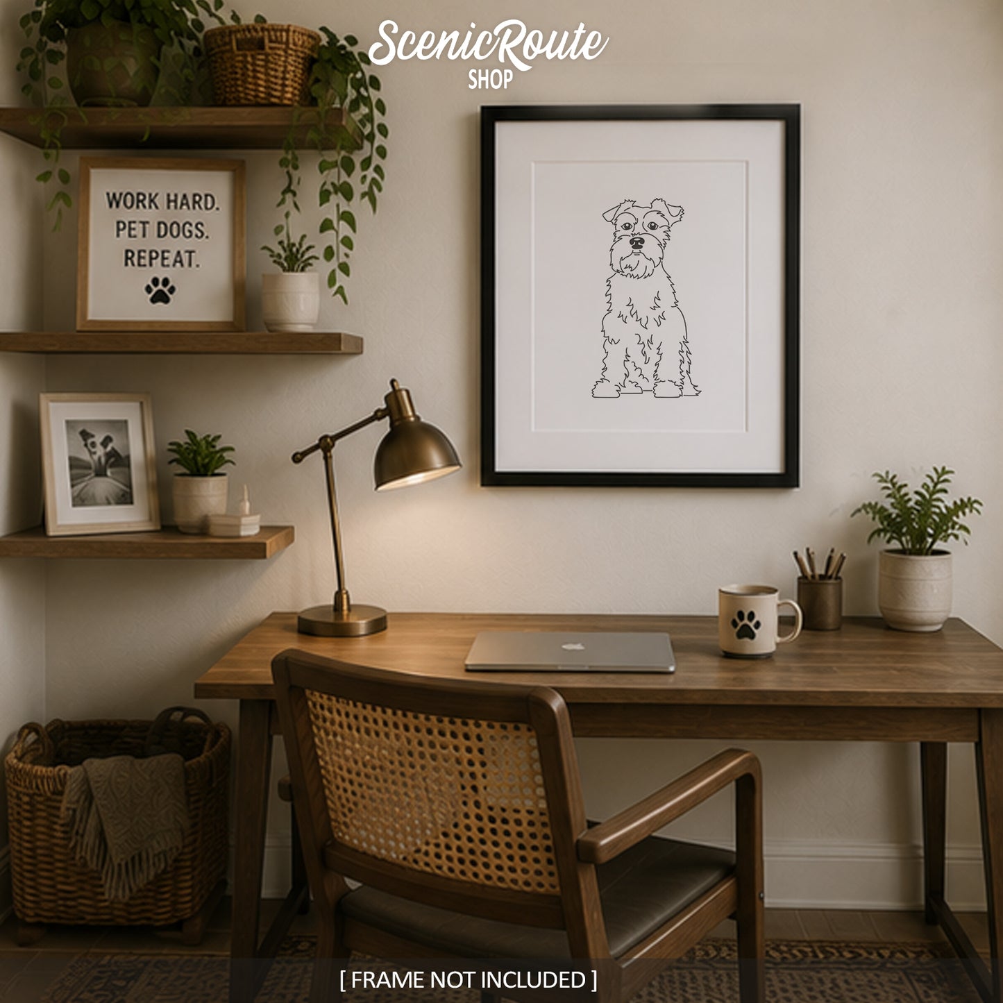 Schnauzer Art Print