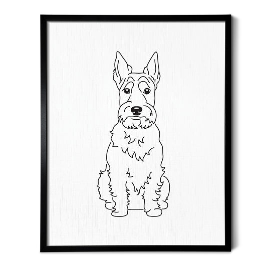 Scottish Terrier Art Print
