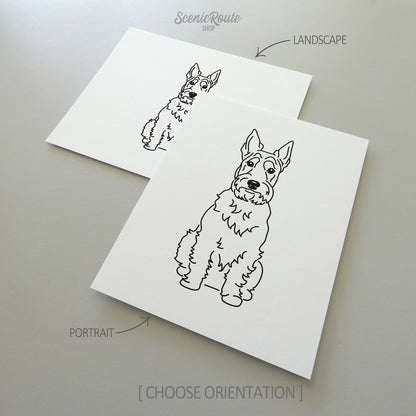 Scottish Terrier Art Print