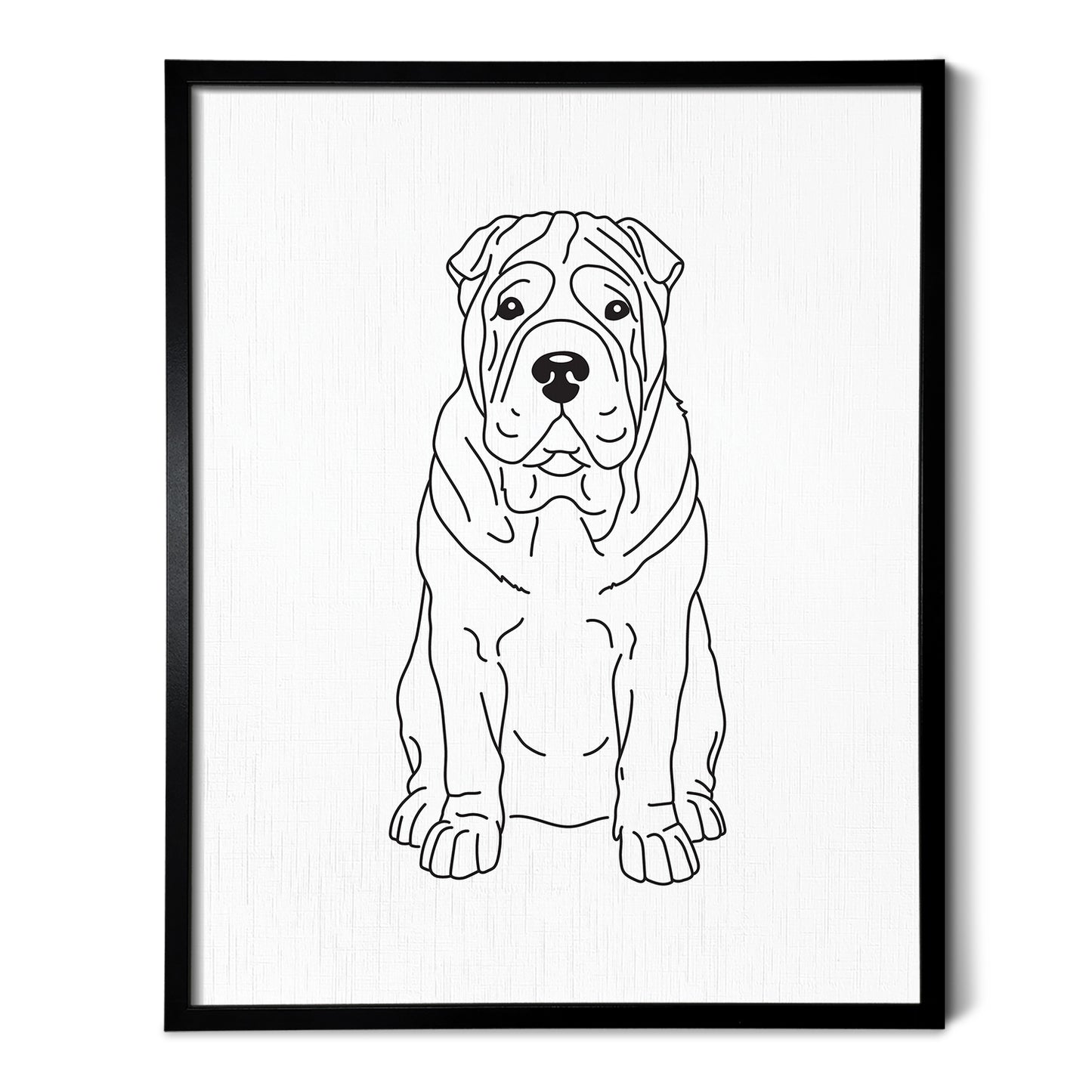 Shar Pei Art Print