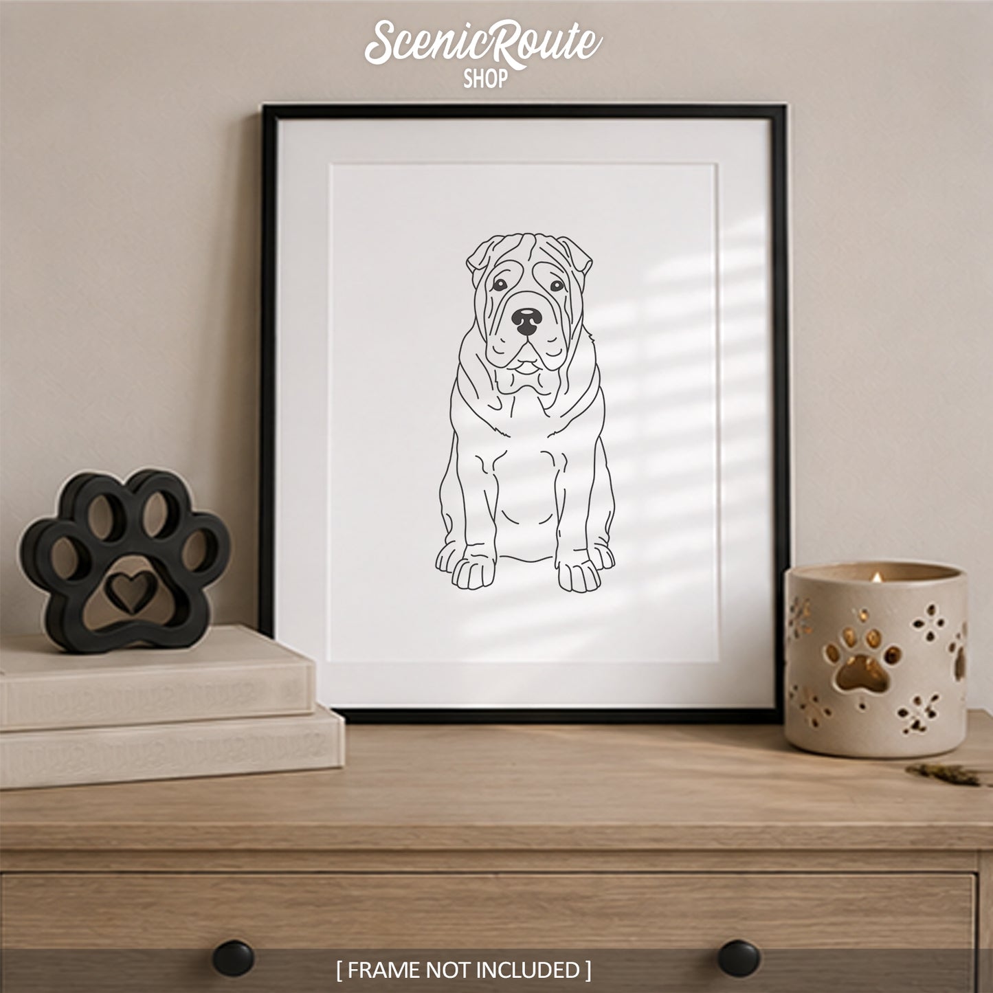 Shar Pei Art Print