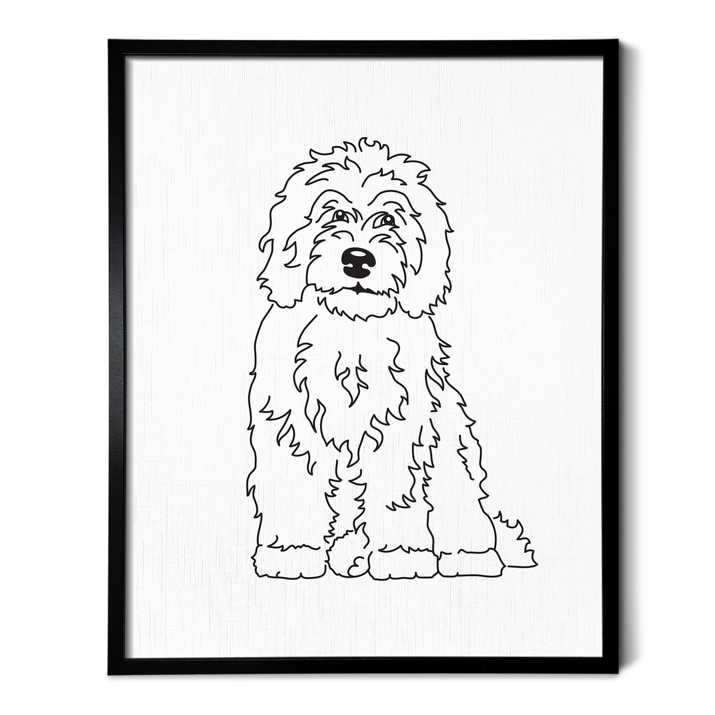 Sheepadoodle Art Print