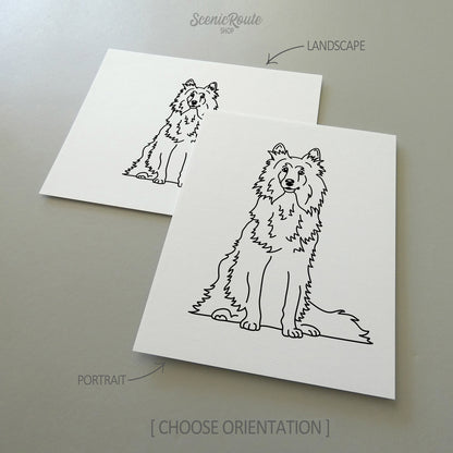 Shetland Sheepdog Art Print