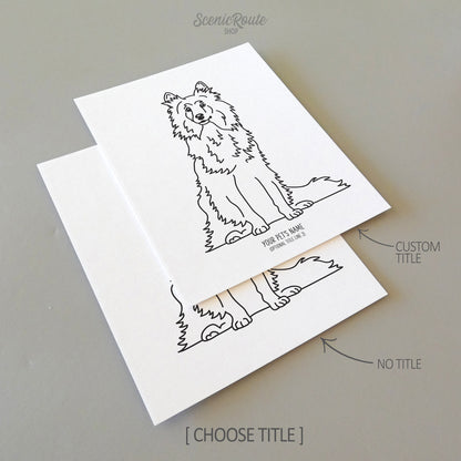 Shetland Sheepdog Art Print