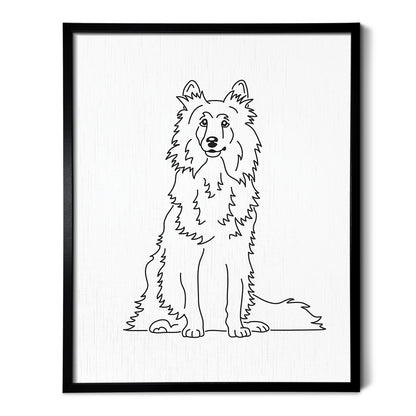 Shetland Sheepdog Art Print