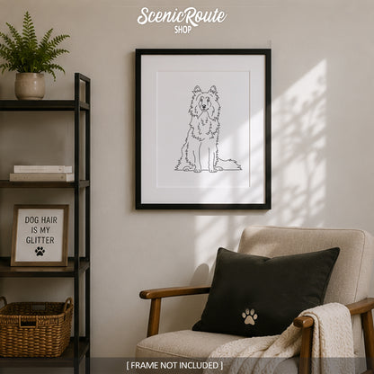 Shetland Sheepdog Art Print