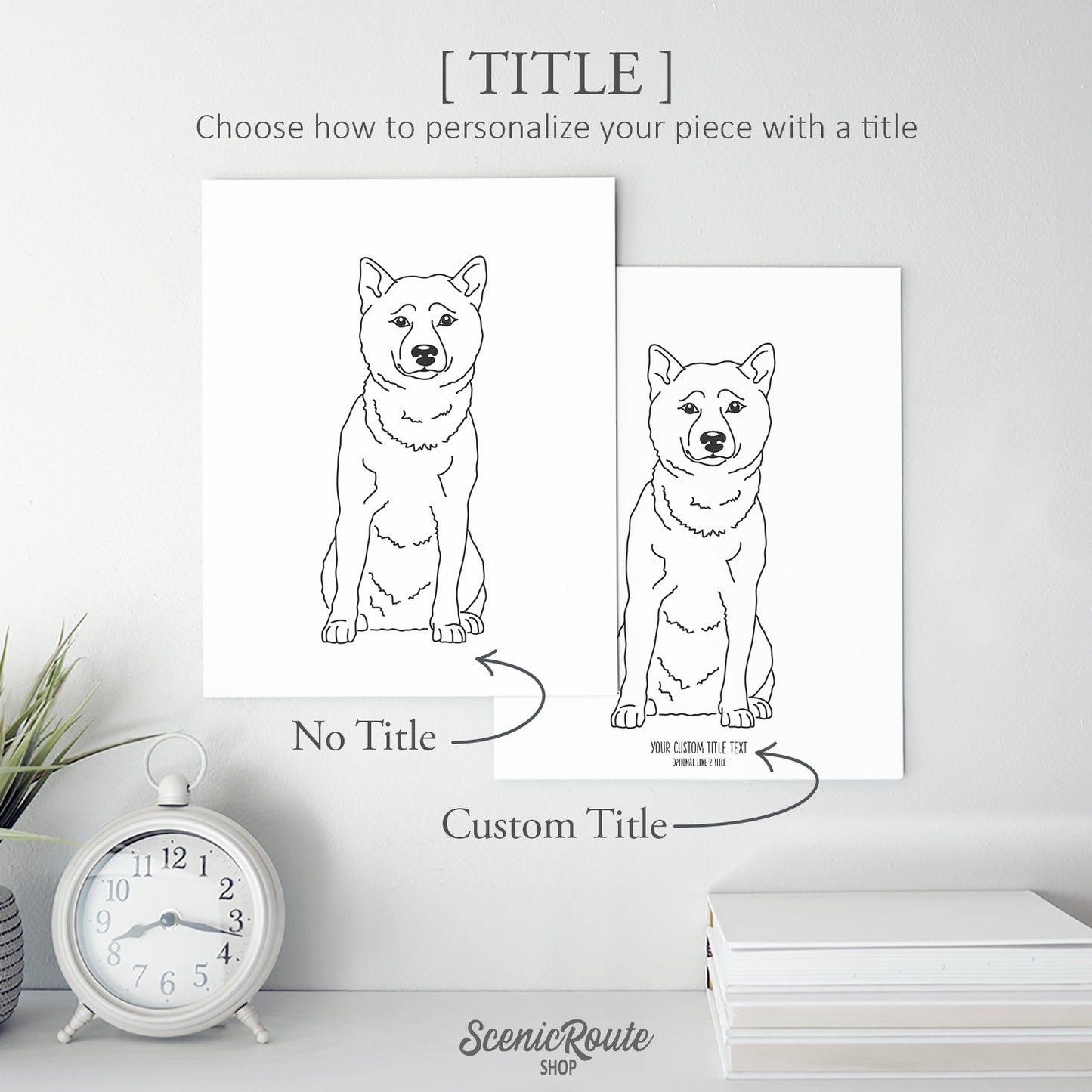Shiba Inu Art Print