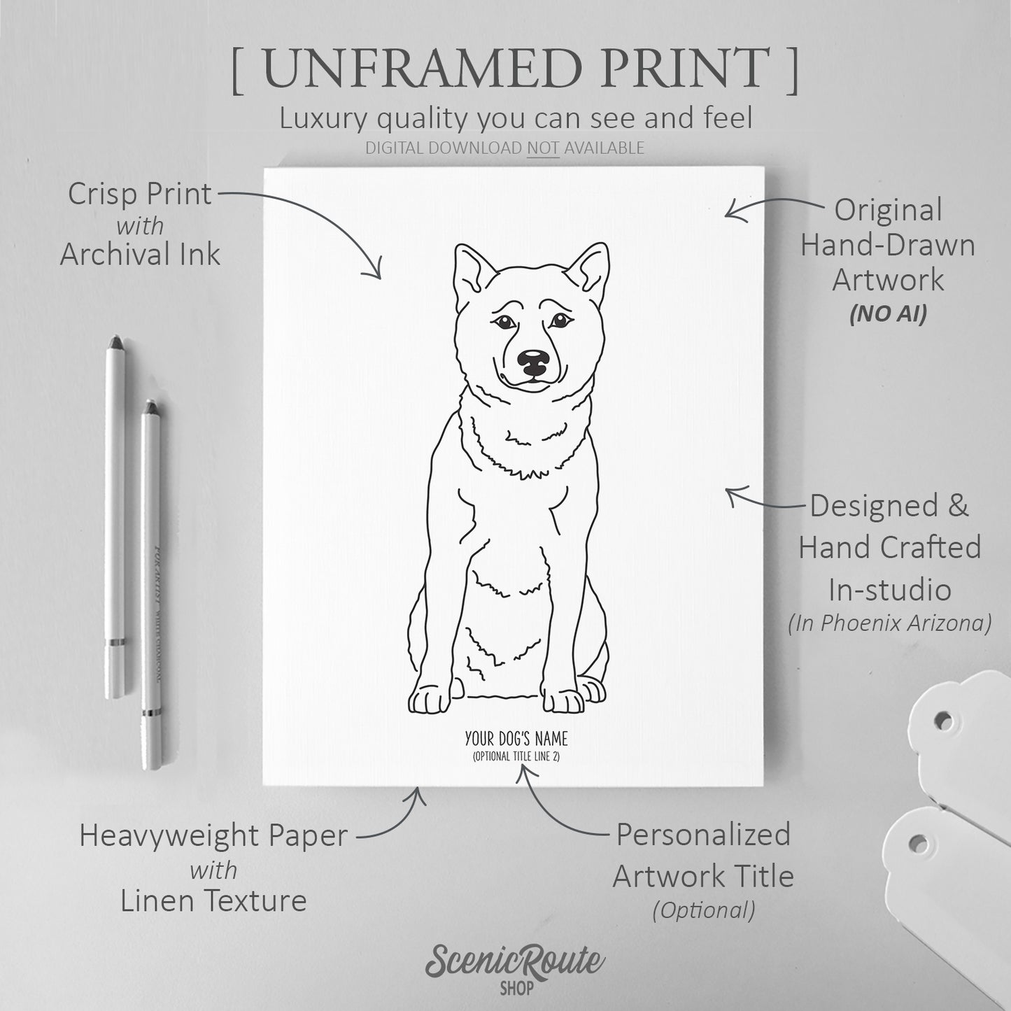 Shiba Inu Art Print