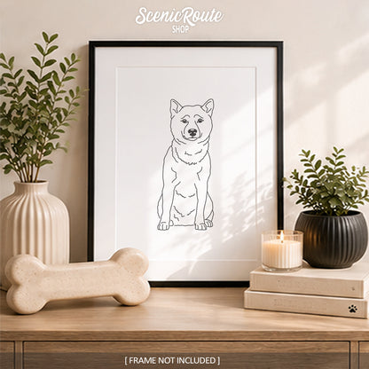 Shiba Inu Art Print