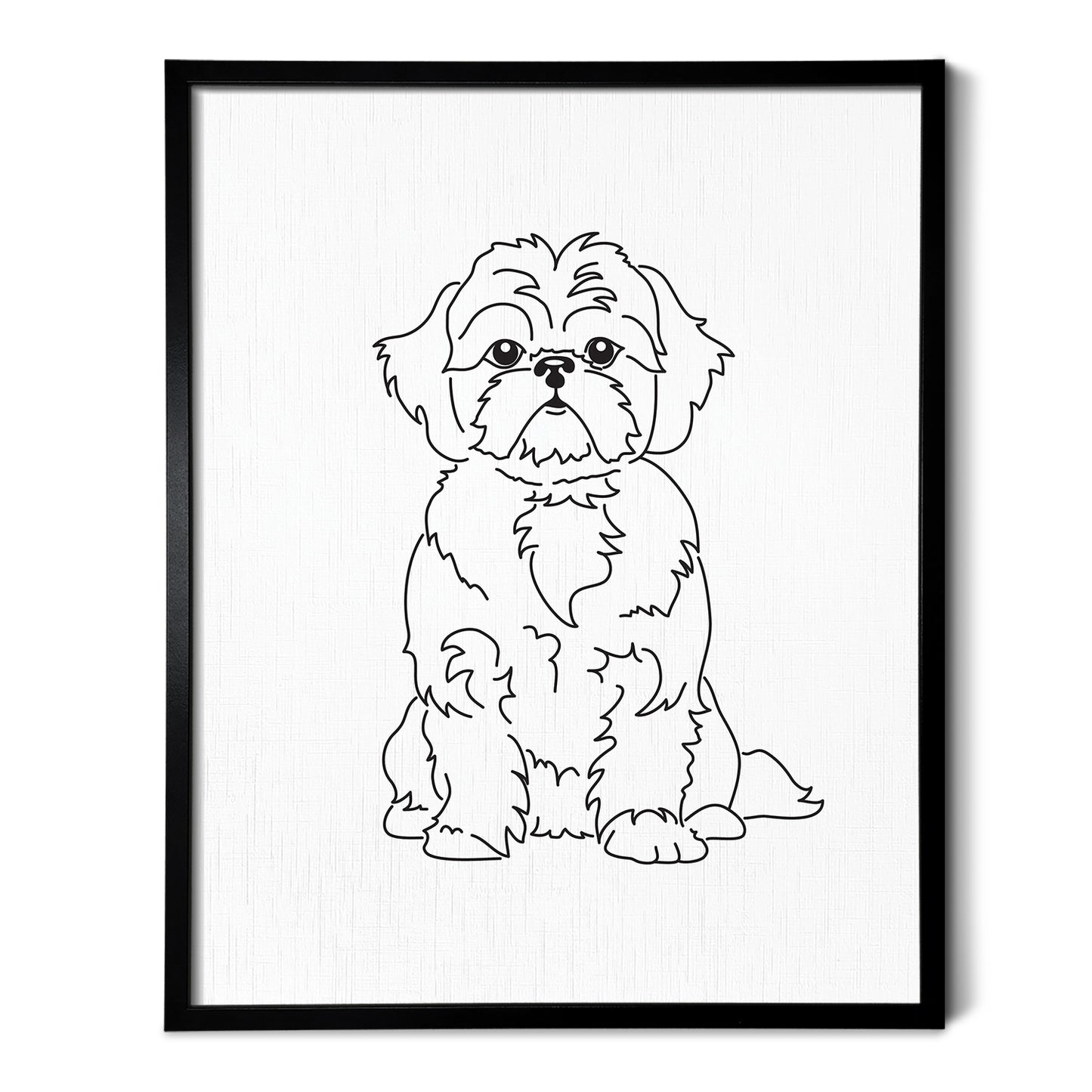 Shih Tzu Art Print