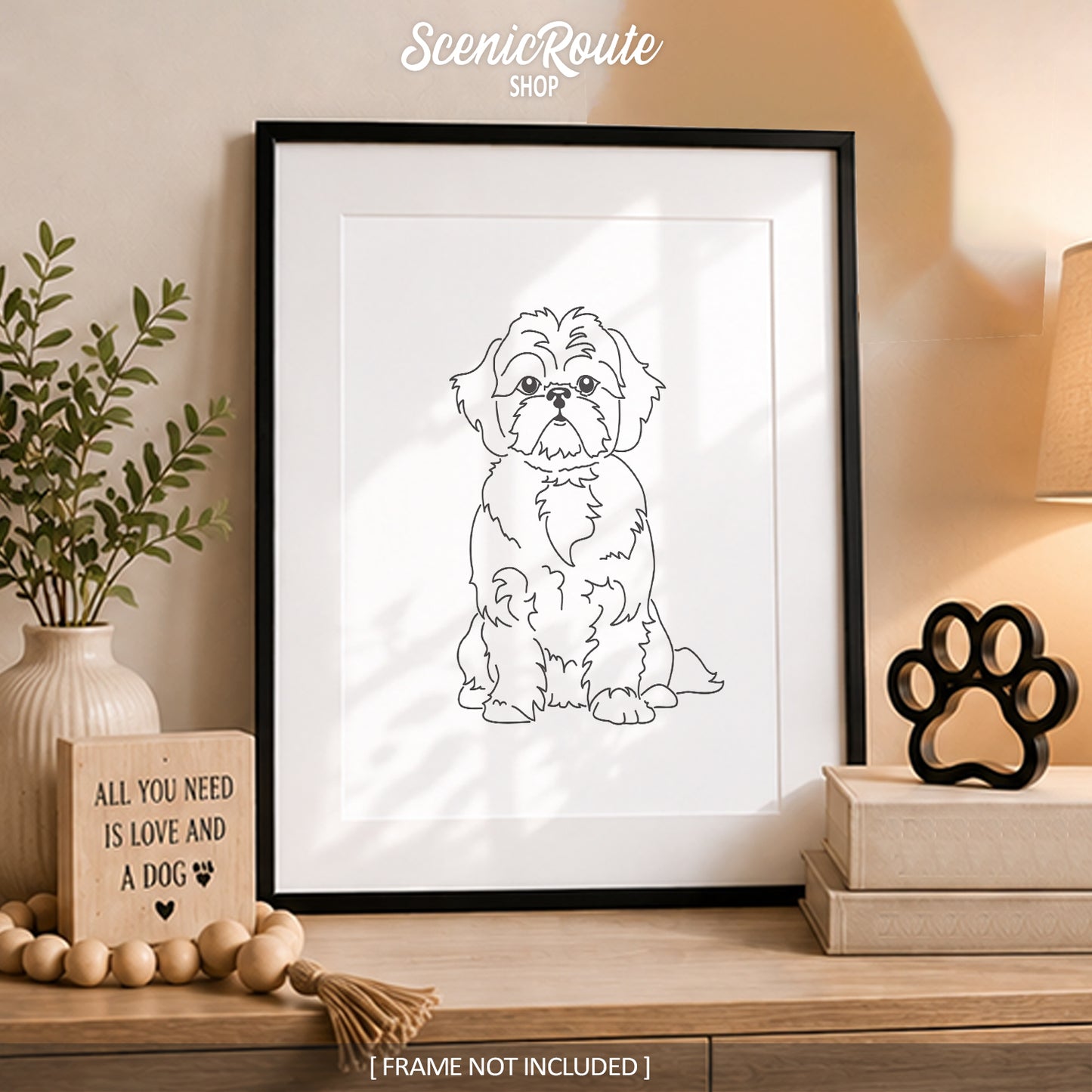 Shih Tzu Art Print