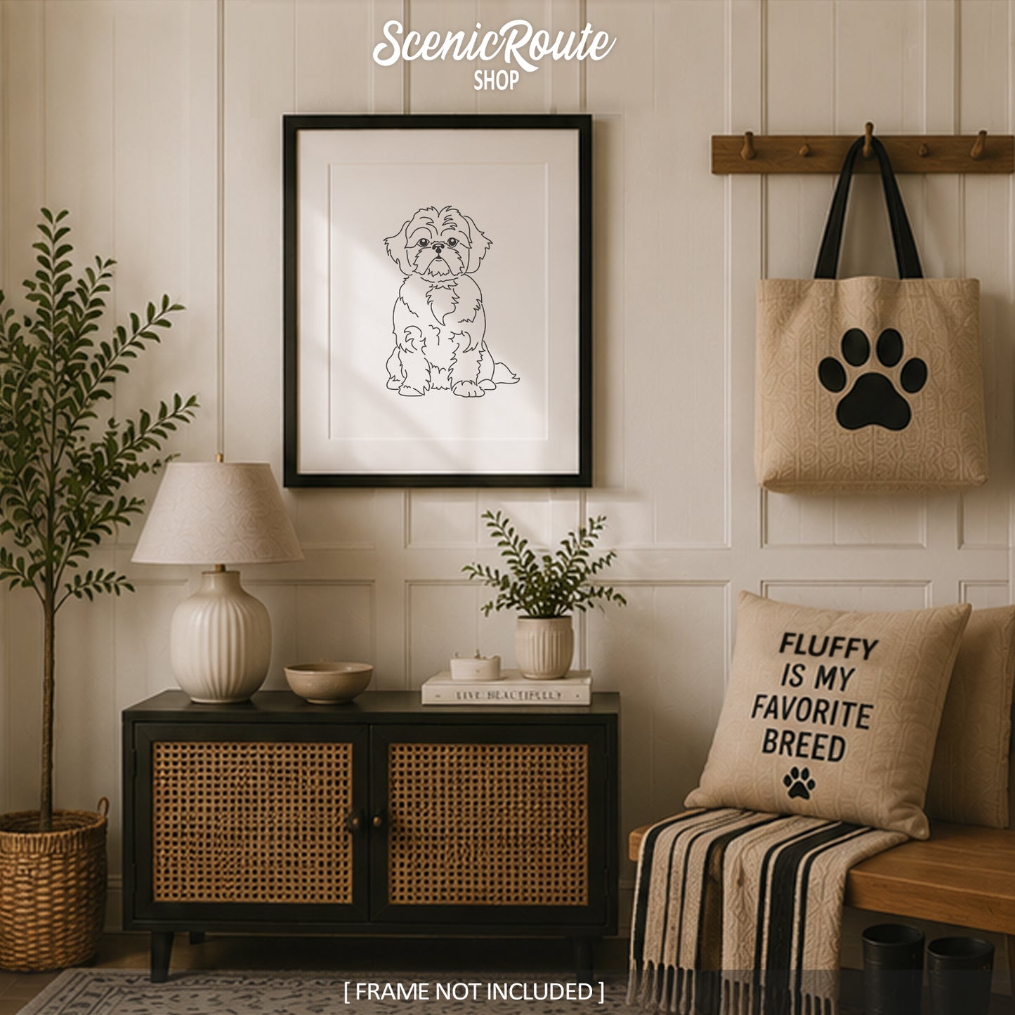 Shih Tzu Art Print