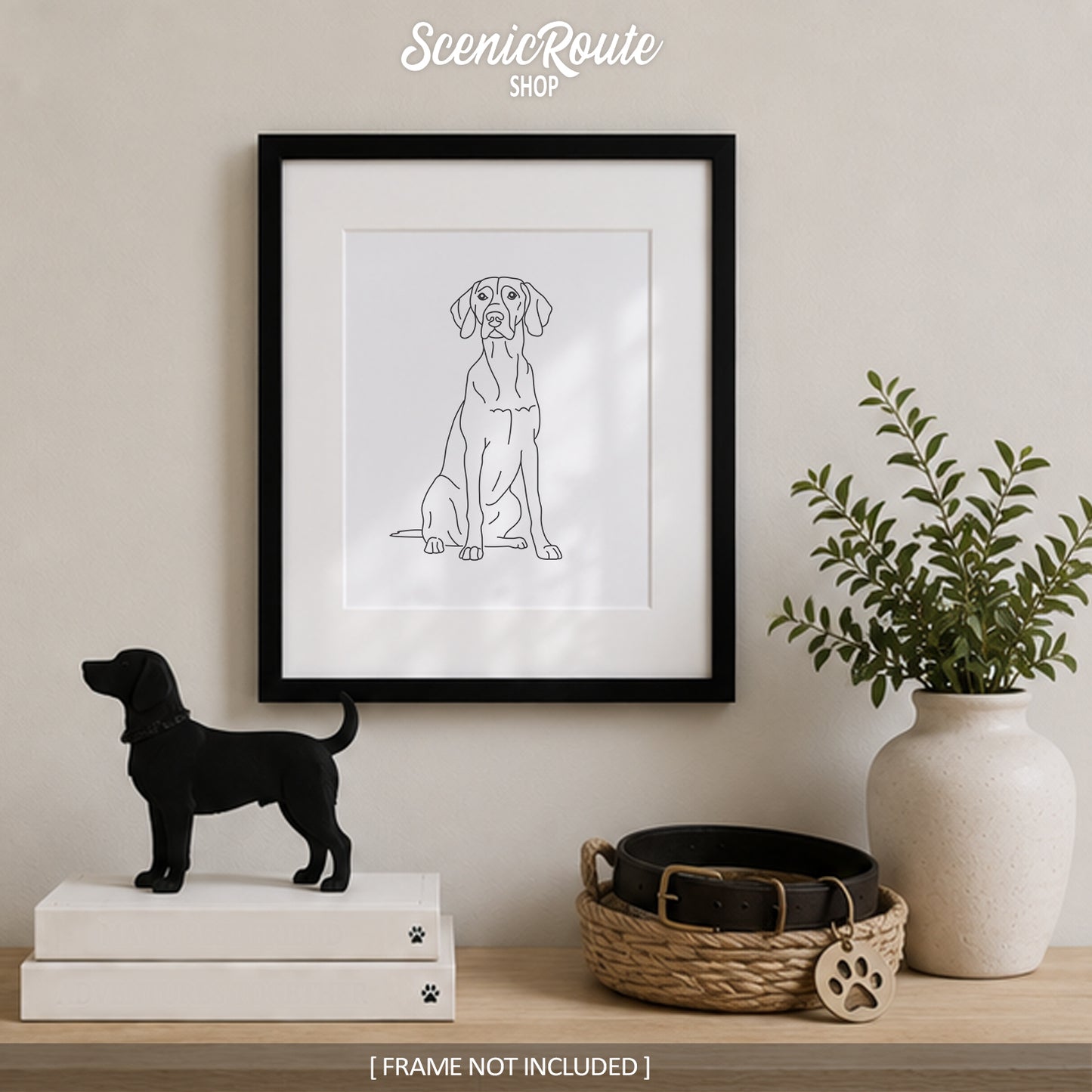Vizsla Art Print