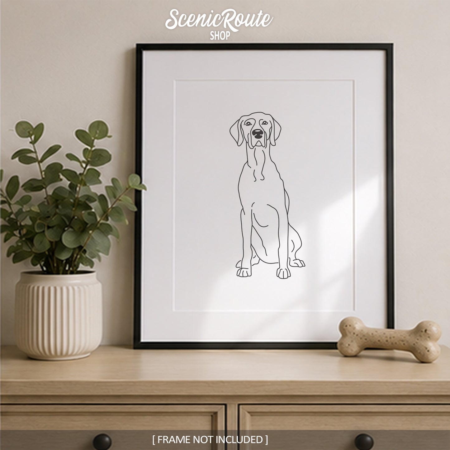 Weimaraner Art Print