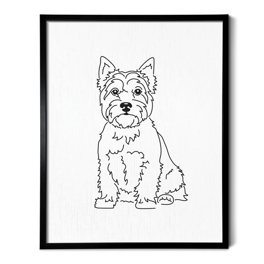 West Highland Terrier Art Print