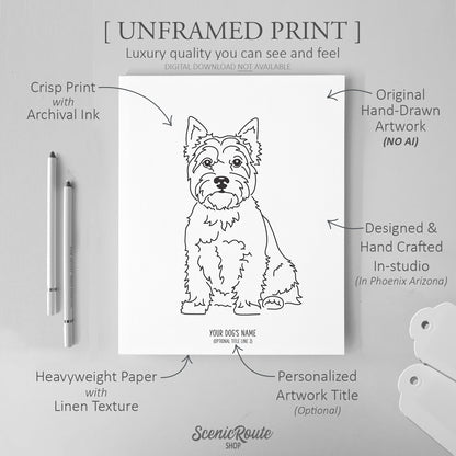 West Highland Terrier Art Print