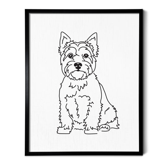 West Highland Terrier Art Print