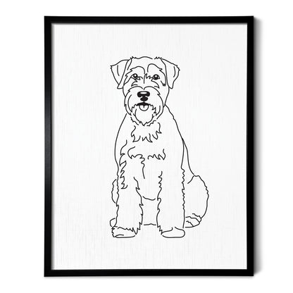 Wheaten Terrier Art Print