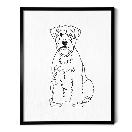 Wheaten Terrier Art Print