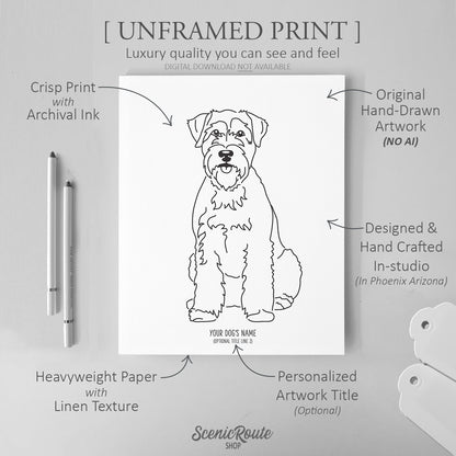 Wheaten Terrier Art Print