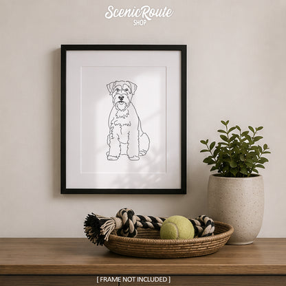 Wheaten Terrier Art Print