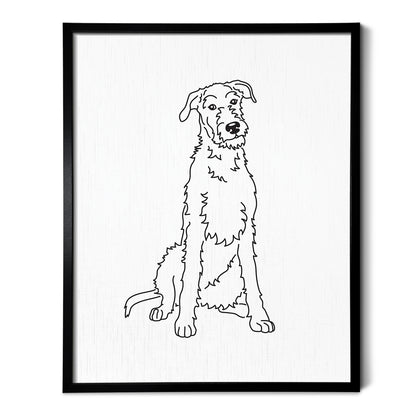 Wolfhound Art Print