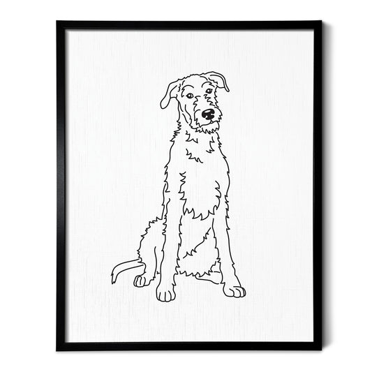 Wolfhound Art Print