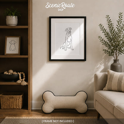 Wolfhound Art Print