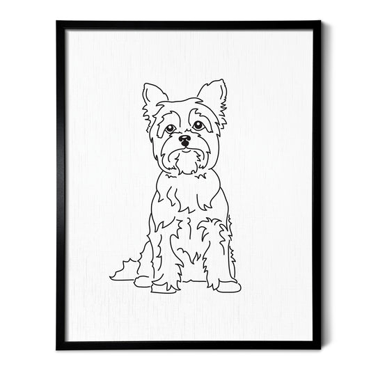 Yorkshire Terrier Art Print