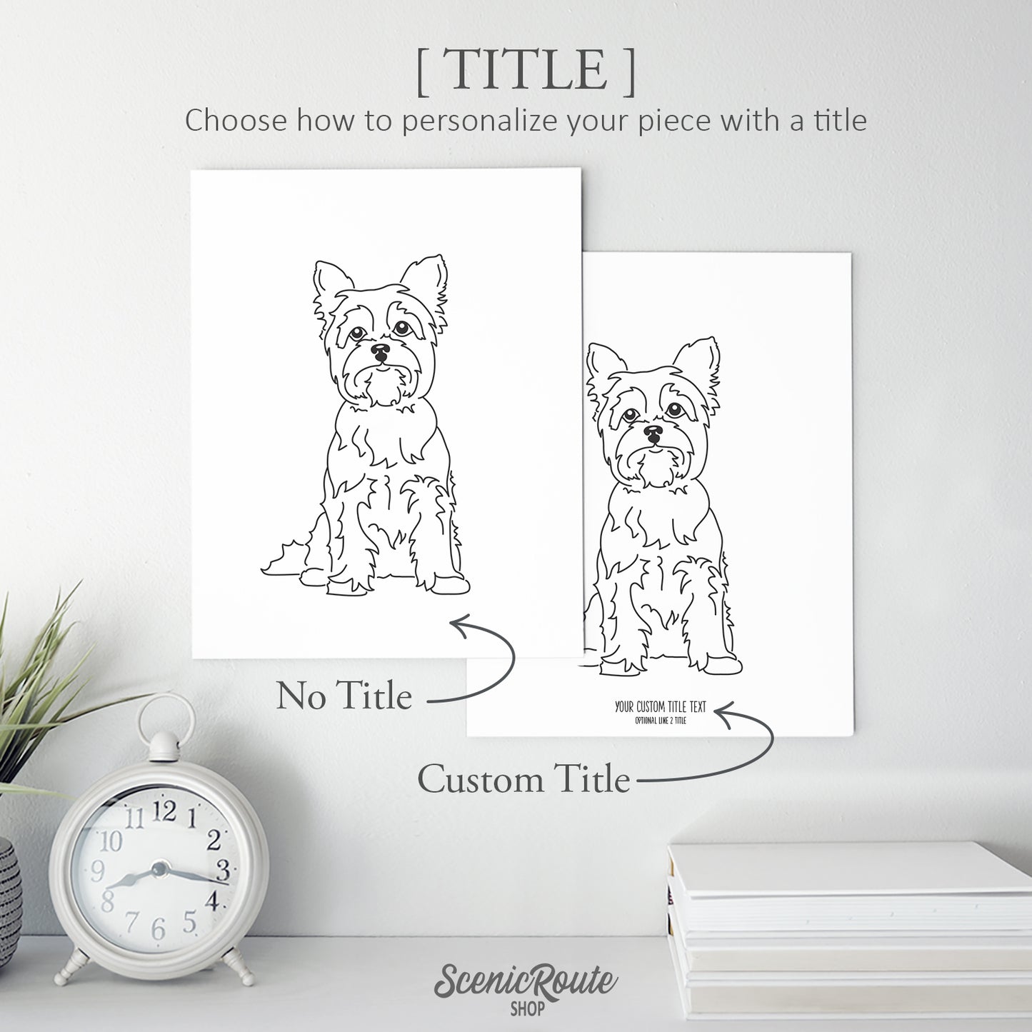Yorkshire Terrier Art Print