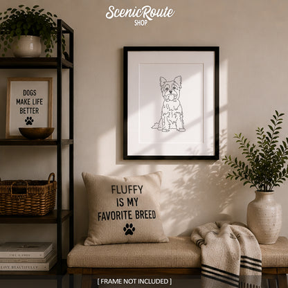 Yorkshire Terrier Art Print