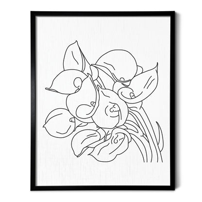 Calla Lily Flower Art Print