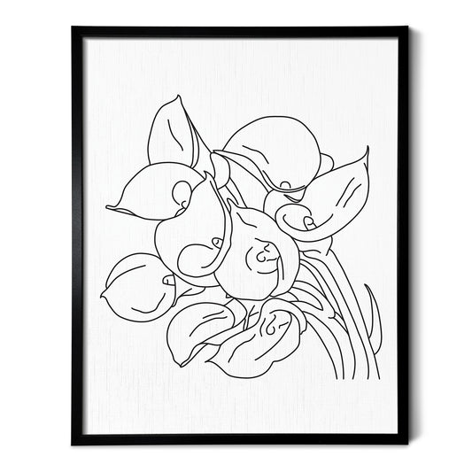Calla Lily Flower Art Print