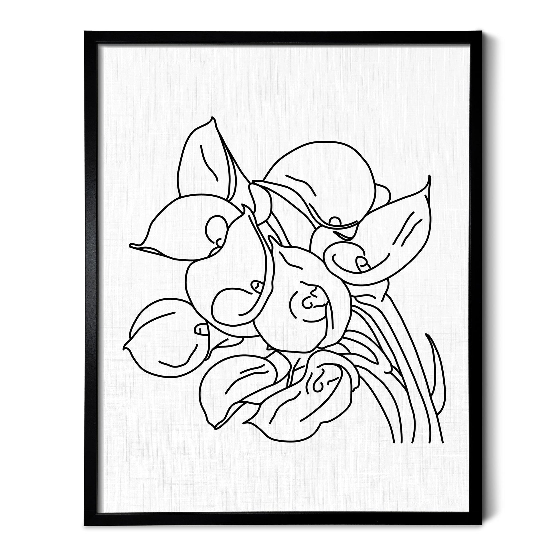 white calla lily flower painting Calla Lily Flower Art Print – Scenic Route Shop