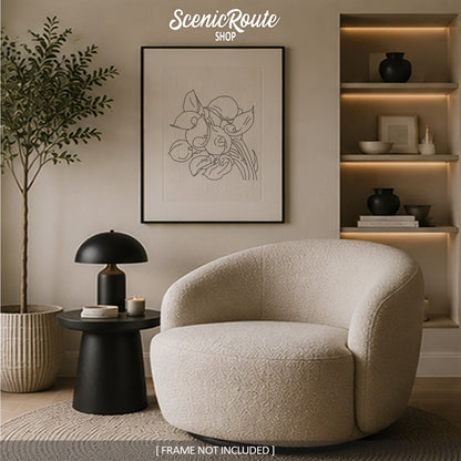 Calla Lily Flower Art Print