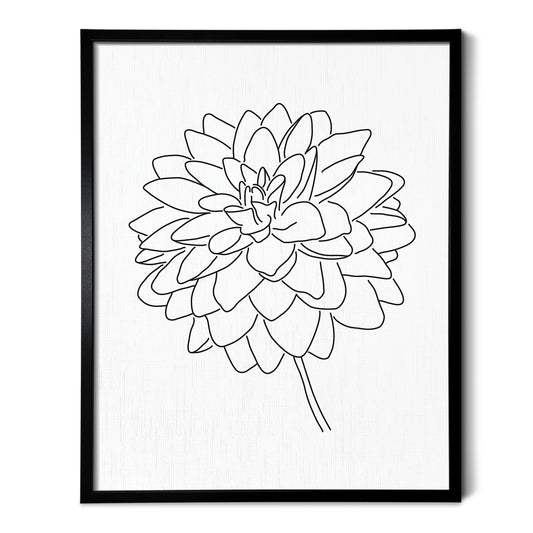 Dahlia Flower
